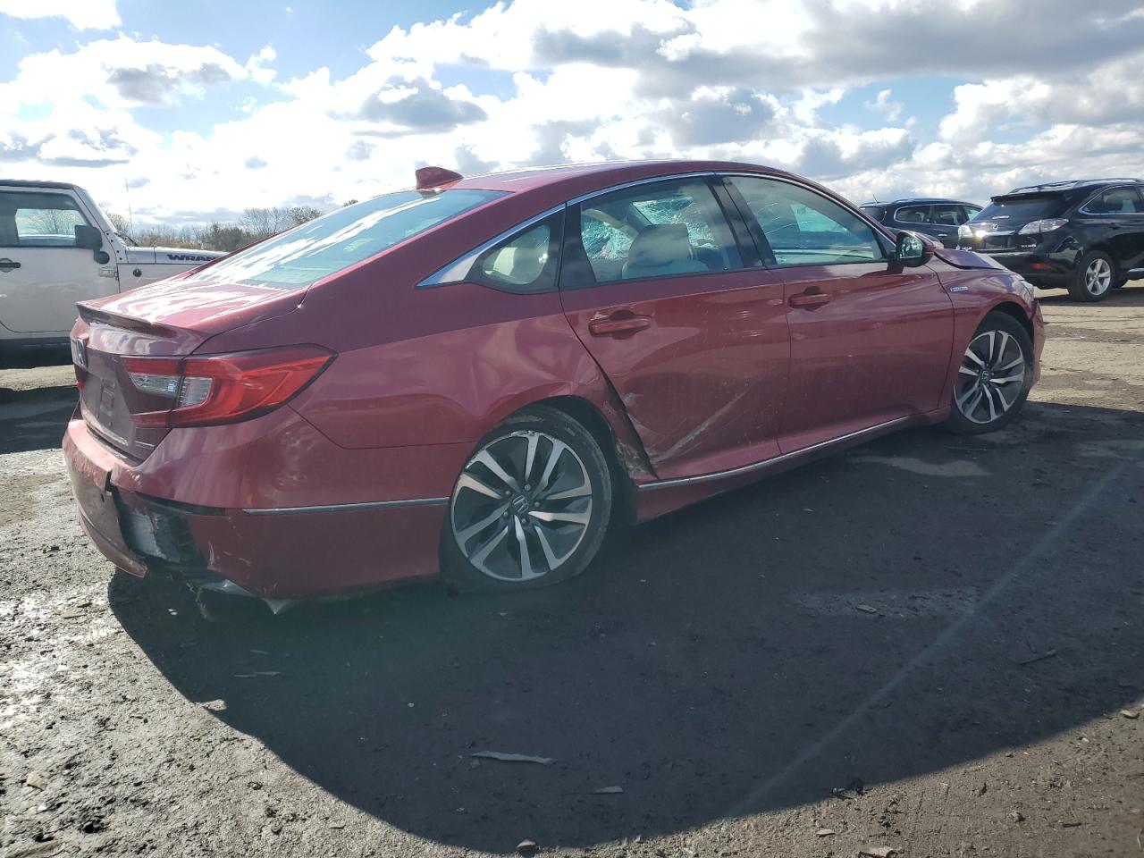 2022 HONDA ACCORD HYBRID EXL VIN:1HGCV3F55NA013848