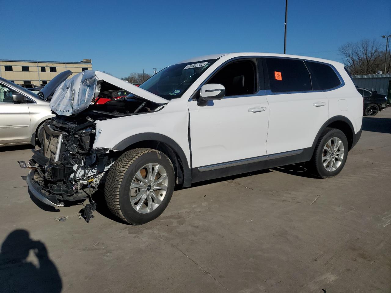 2022 KIA TELLURIDE LX VIN:5XYP2DHC1NG252839
