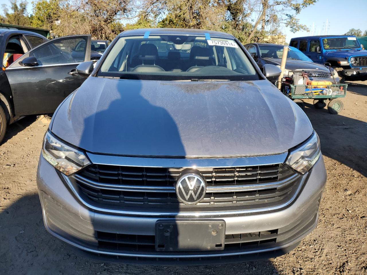 2022 VOLKSWAGEN JETTA SE VIN:3VWEM7BU9NM005296