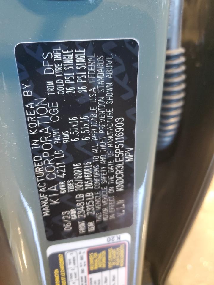 2023 KIA NIRO EX VIN:KNDCR3LE5P5116903