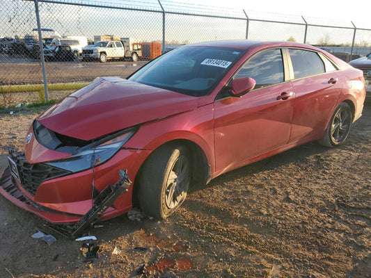 2022 HYUNDAI ELANTRA SEL VIN:5NPLM4AG7NH076197