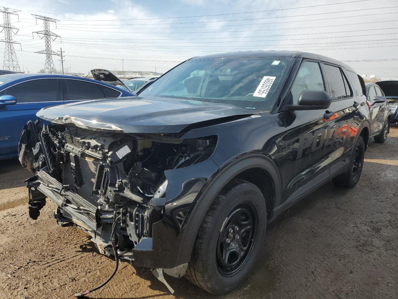 2023 FORD EXPLORER POLICE INTERCEPTOR VIN:1FM5K8AB3PGB75015