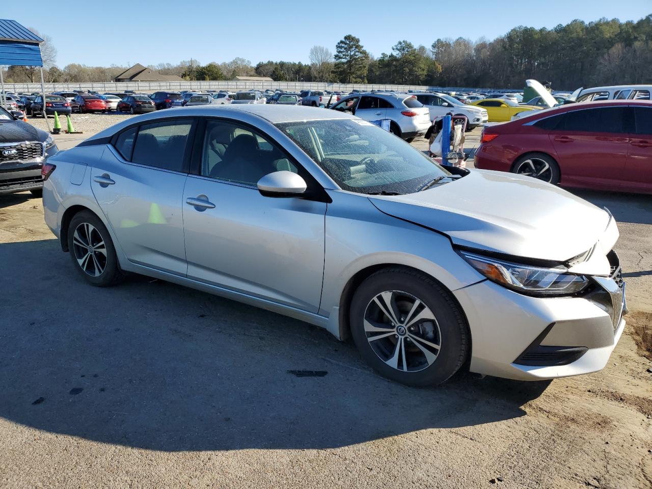 2022 NISSAN SENTRA SV VIN:3N1AB8CV3NY253544