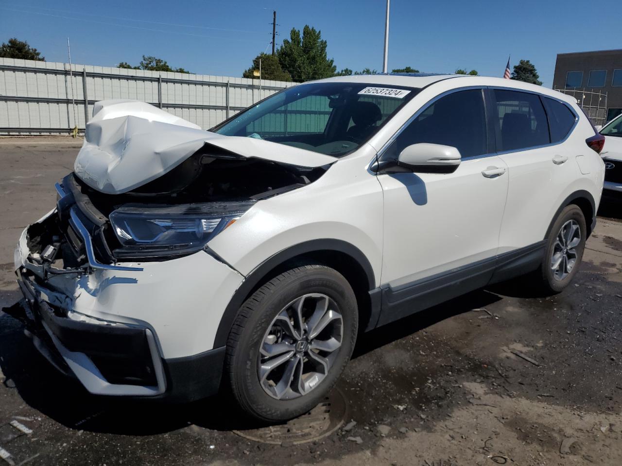 2022 HONDA CR-V EX VIN:2HKRW2H50NH657845