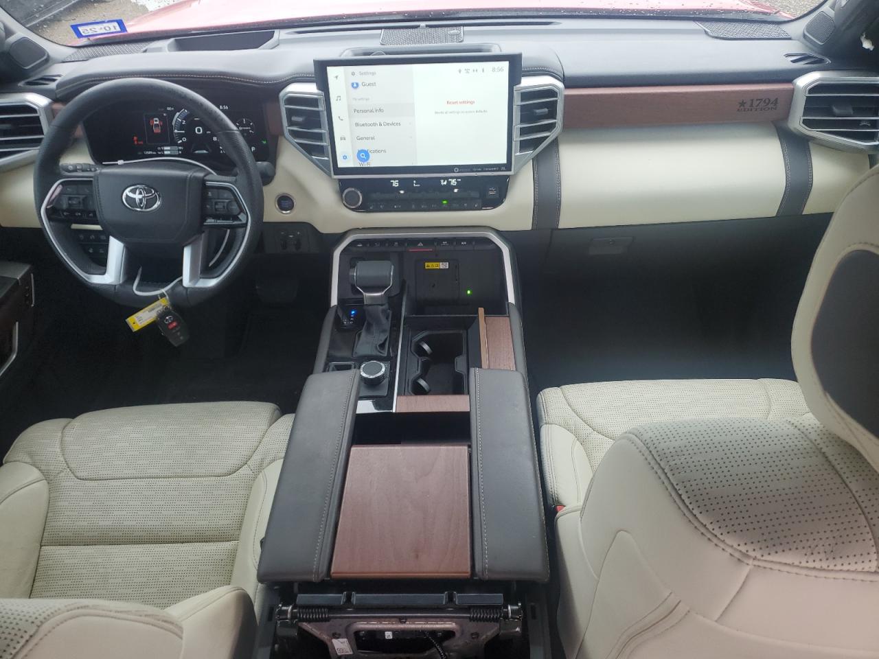 2024 TOYOTA TUNDRA CREWMAX PLATINUM VIN:5TFMA5DB2RX141387