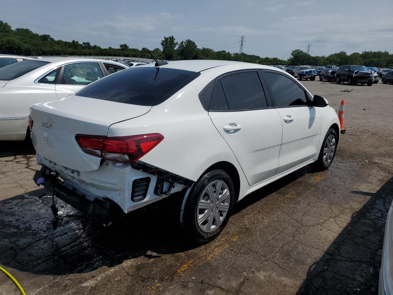 2022 KIA RIO LX VIN:3KPA24AD9NE478844
