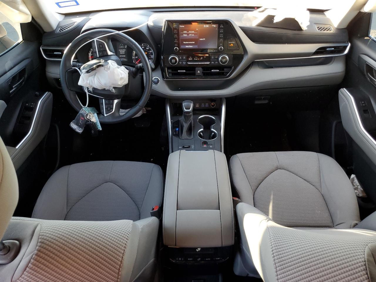 2022 TOYOTA HIGHLANDER L VIN:5TDZZRAHXNS105459