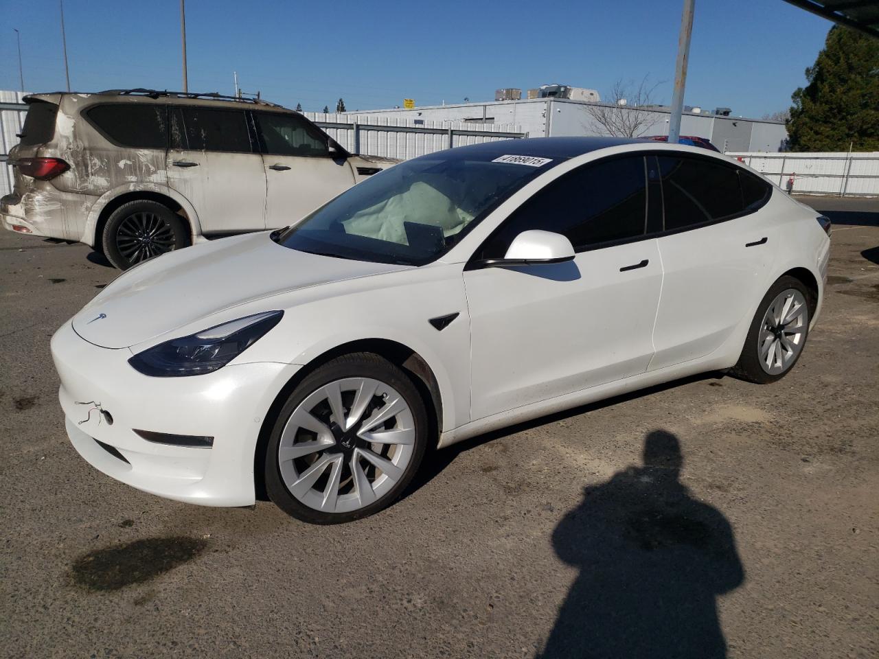 2022 TESLA MODEL 3  VIN:2HGFE1F92PH306082