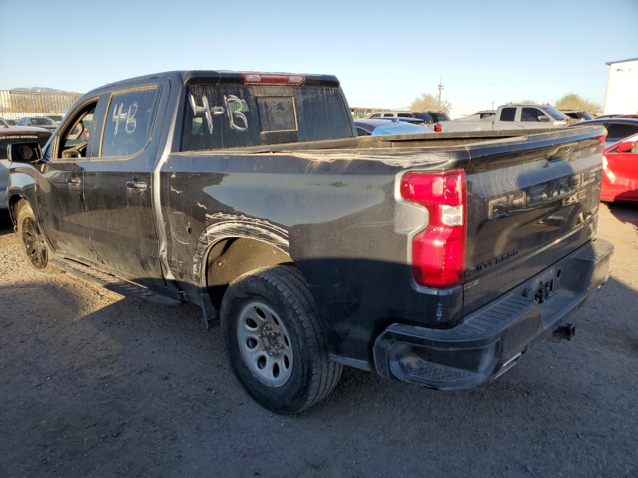 2022 CHEVROLET SILVERADO LTD K1500 RST VIN:1GCUYEED6NZ104787