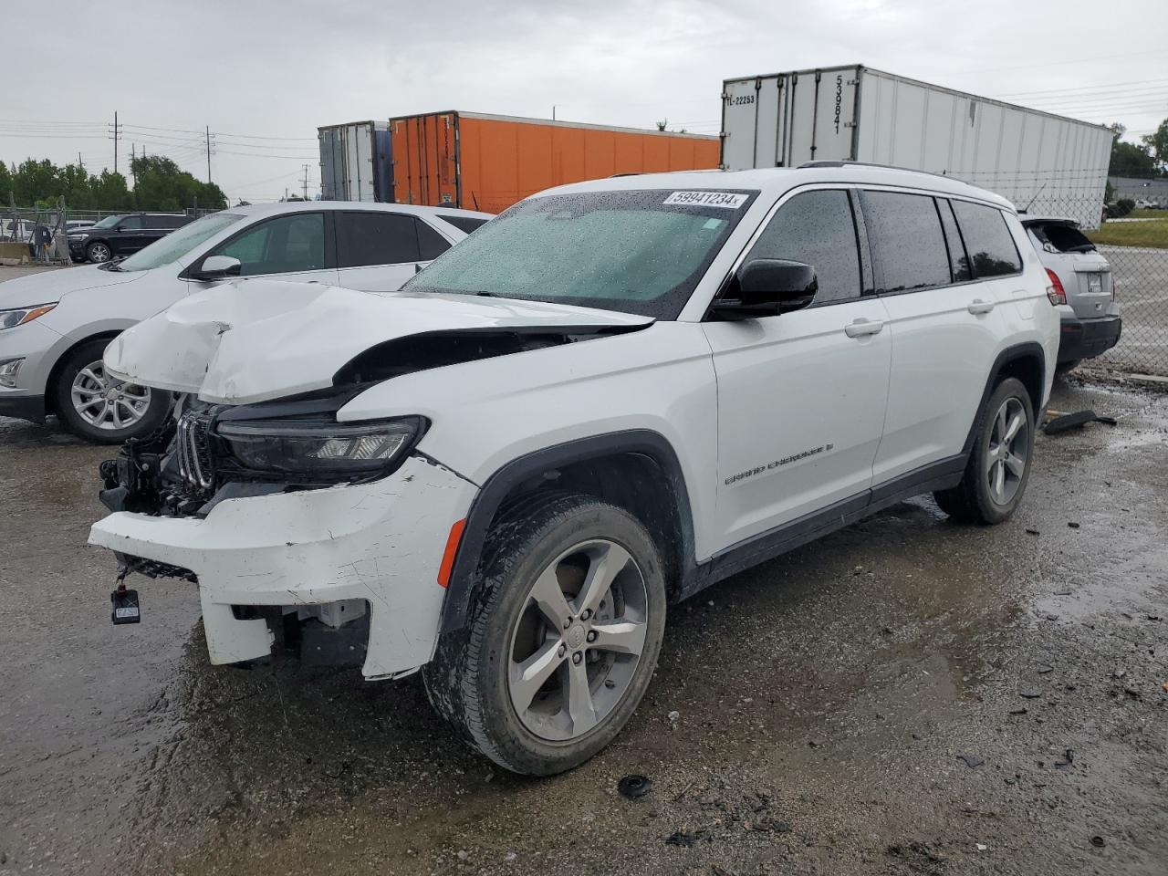 2022 JEEP GRAND CHEROKEE L LIMITED VIN:1C4RJKBG5N8539099