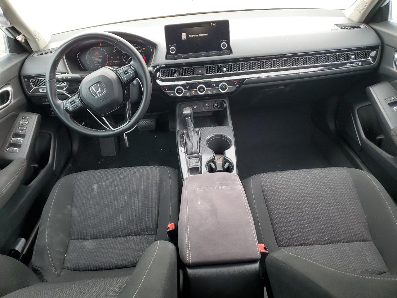 2022 HONDA CIVIC EX VIN:2HGFE1F72NH313903