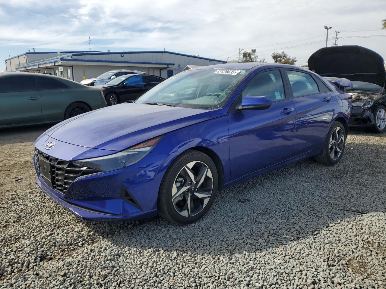 2023 HYUNDAI ELANTRA SEL VIN:KMHLS4AG7PU521984
