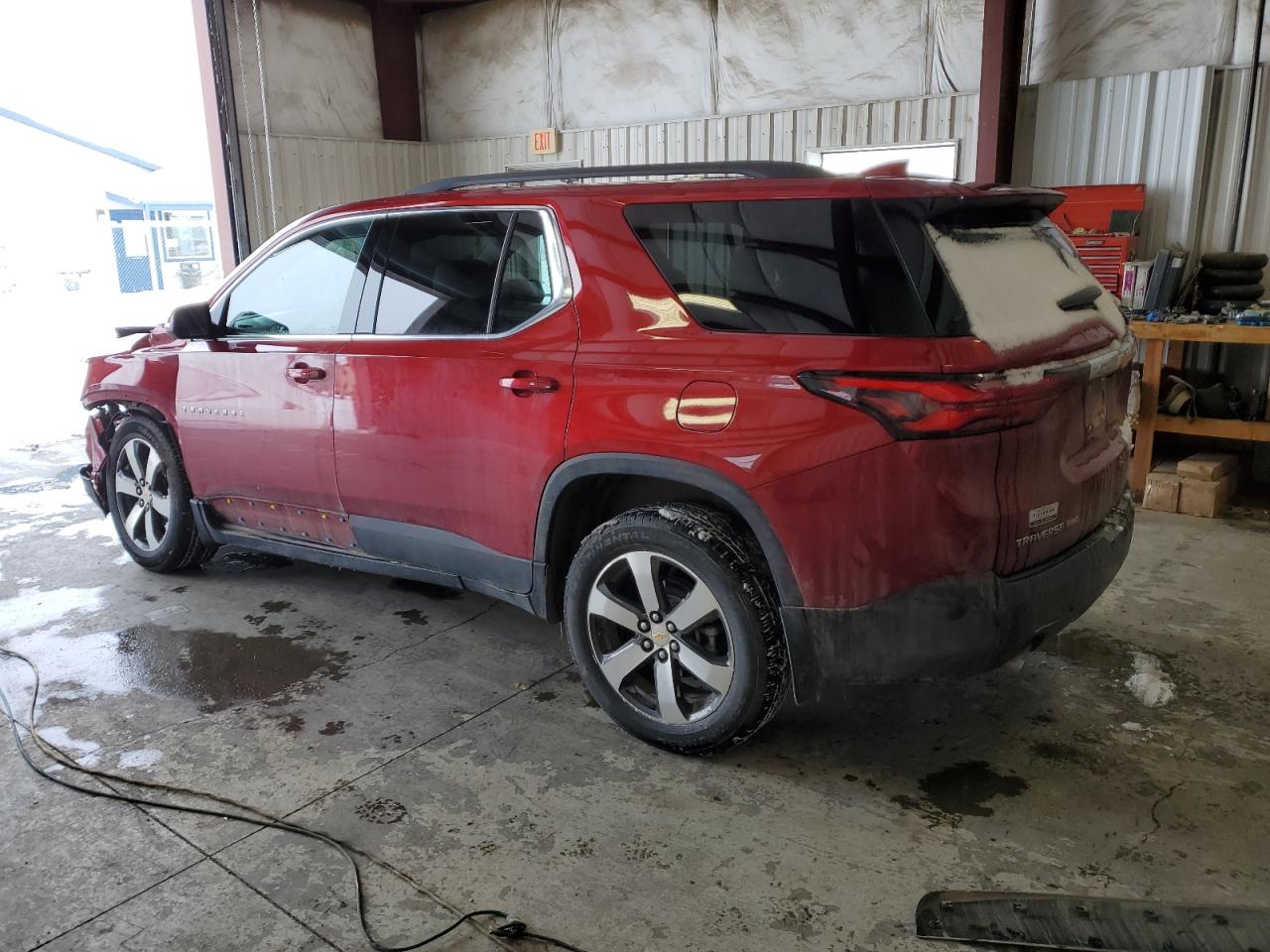 2022 CHEVROLET TRAVERSE LT VIN:1GNEVHKW6NJ166247