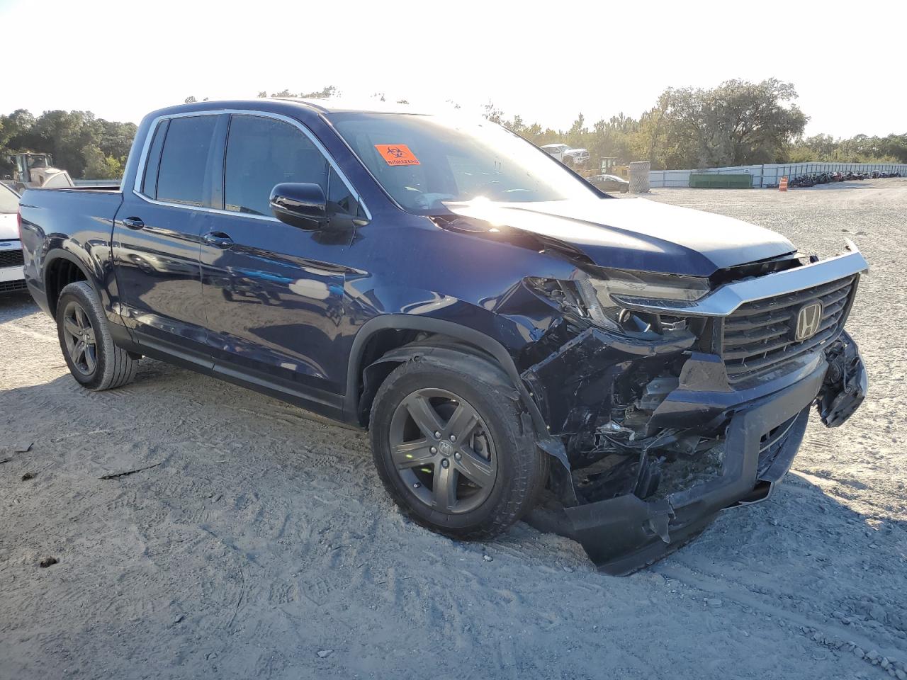 2022 HONDA RIDGELINE RTL VIN:5FPYK3F5XNB002257