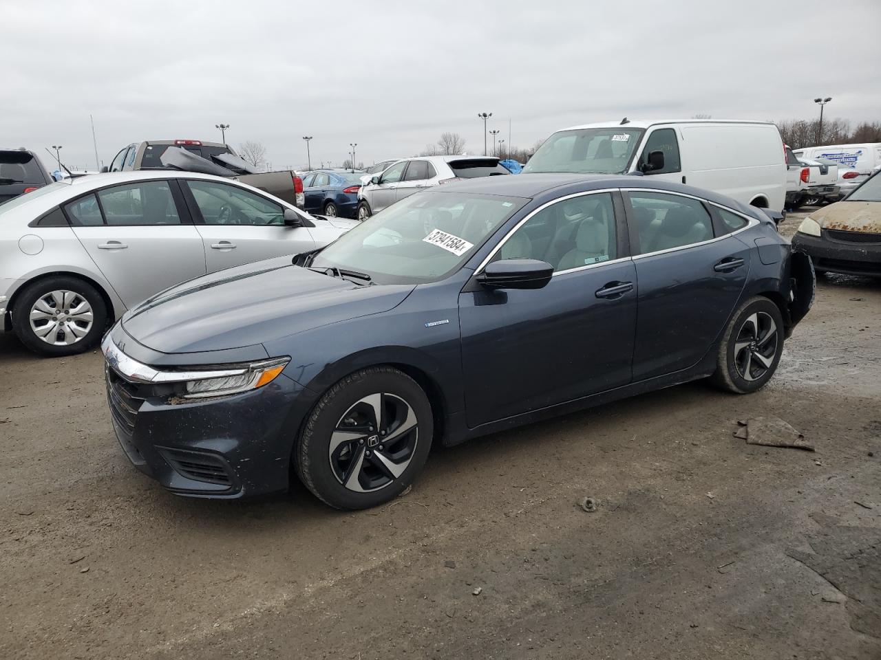 2022 HONDA INSIGHT EX VIN:19XZE4F51NE009291