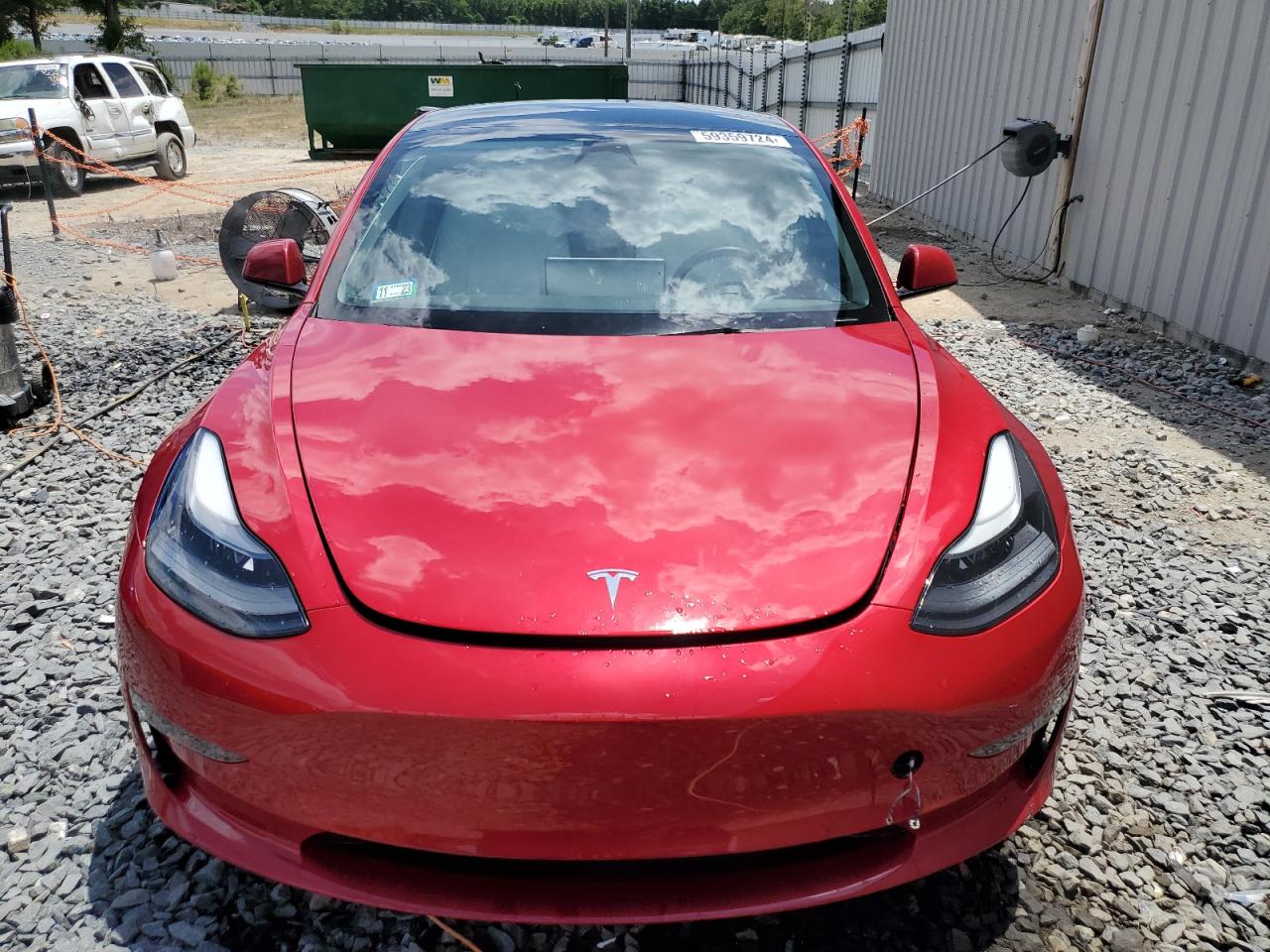 2022 TESLA MODEL 3  VIN:5YJ3E1EB0NF234923