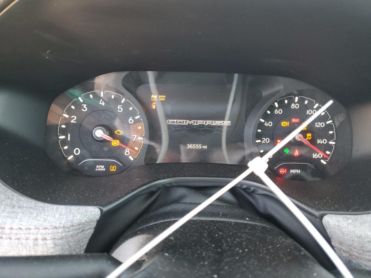 2022 JEEP COMPASS LATITUDE LUX VIN:3C4NJDFB4NT117495