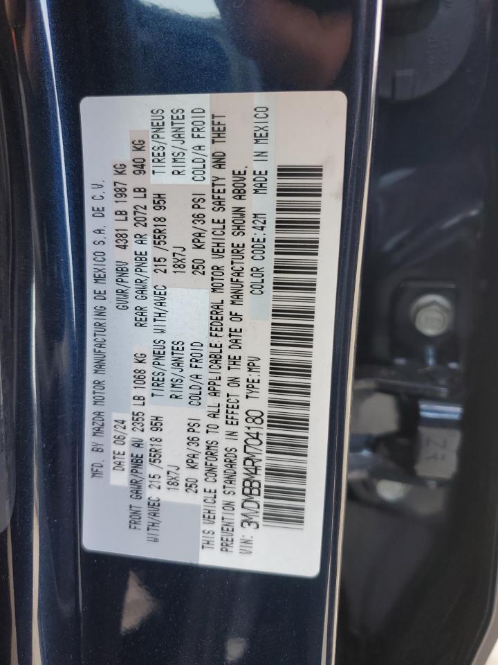 2024 MAZDA CX-30 SELECT VIN:3MVDMBBM4RM704180