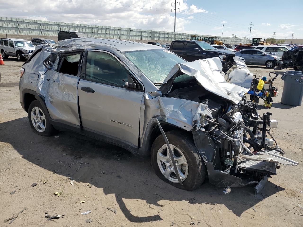 2022 JEEP COMPASS SPORT VIN:3C4NJCABXNT213956