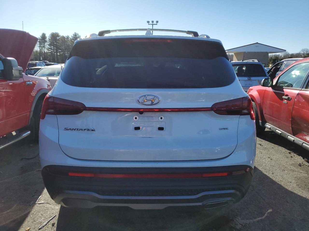 2022 HYUNDAI SANTA FE SEL VIN:5NMS6DAJ5NH393393