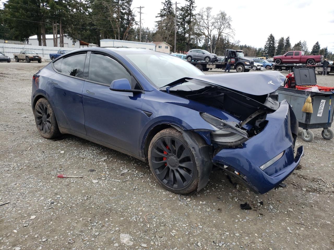 2022 TESLA MODEL Y  VIN:7SAYGDEF2NF490889