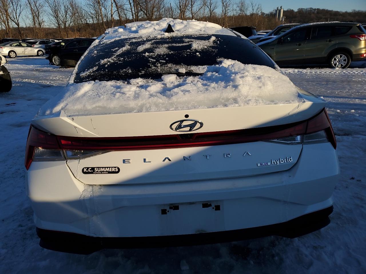 2022 HYUNDAI ELANTRA BLUE VIN:KMHLM4AJXNU020610