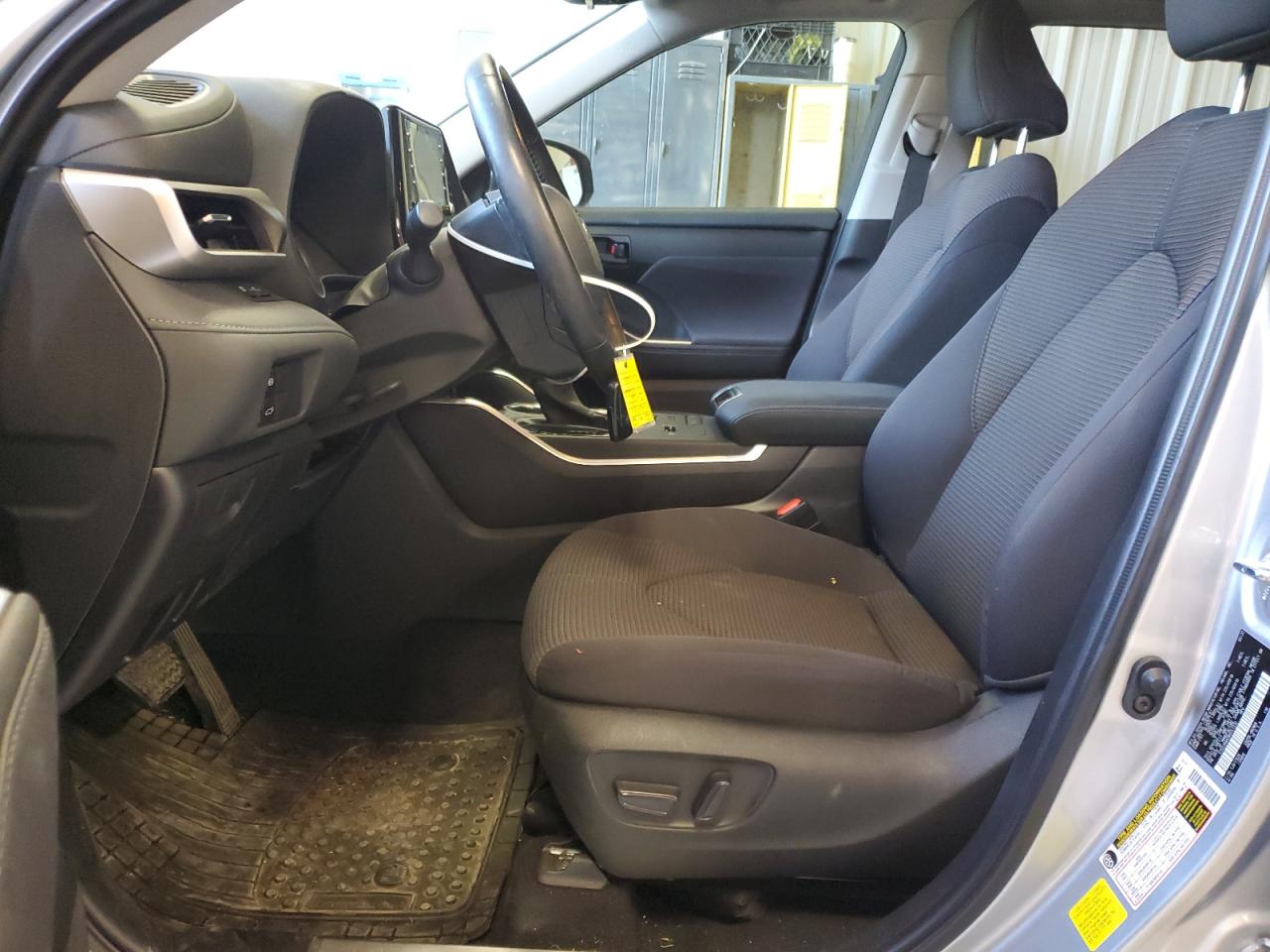 2022 TOYOTA HIGHLANDER L VIN:5TDZZRAH2NS551332