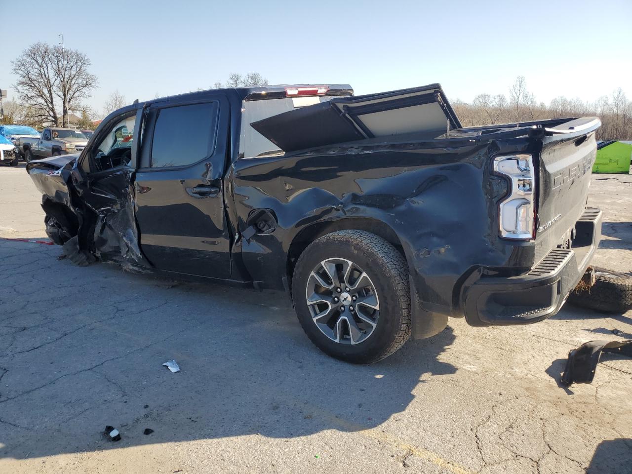 2023 CHEVROLET SILVERADO K1500 RST VIN:2GCUDEED9P1133756