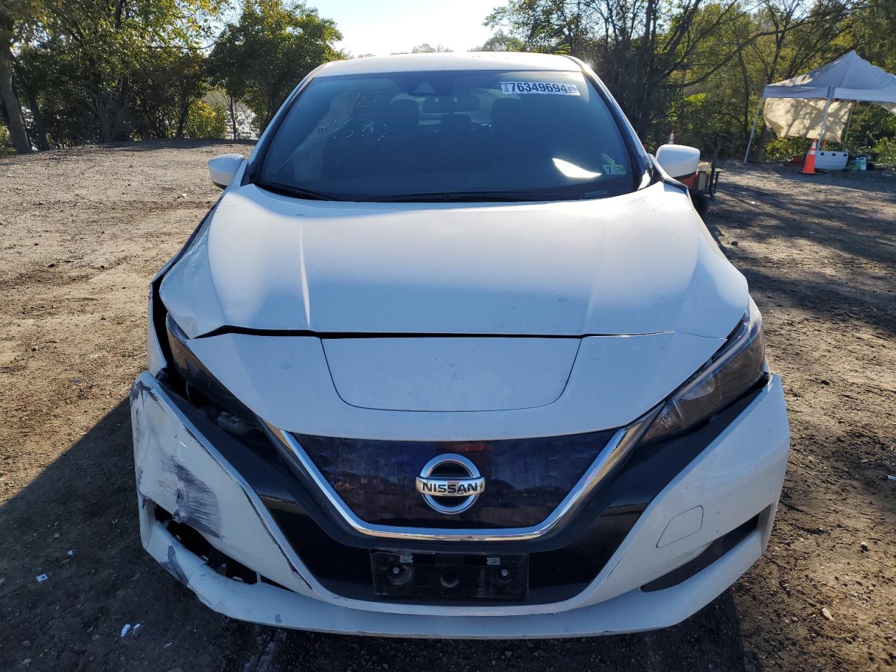 2022 NISSAN LEAF S VIN:1N4AZ1BV3NC562429