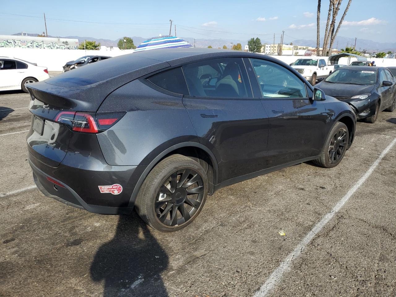 2024 TESLA MODEL Y  VIN:7SAYGDED2RF055374