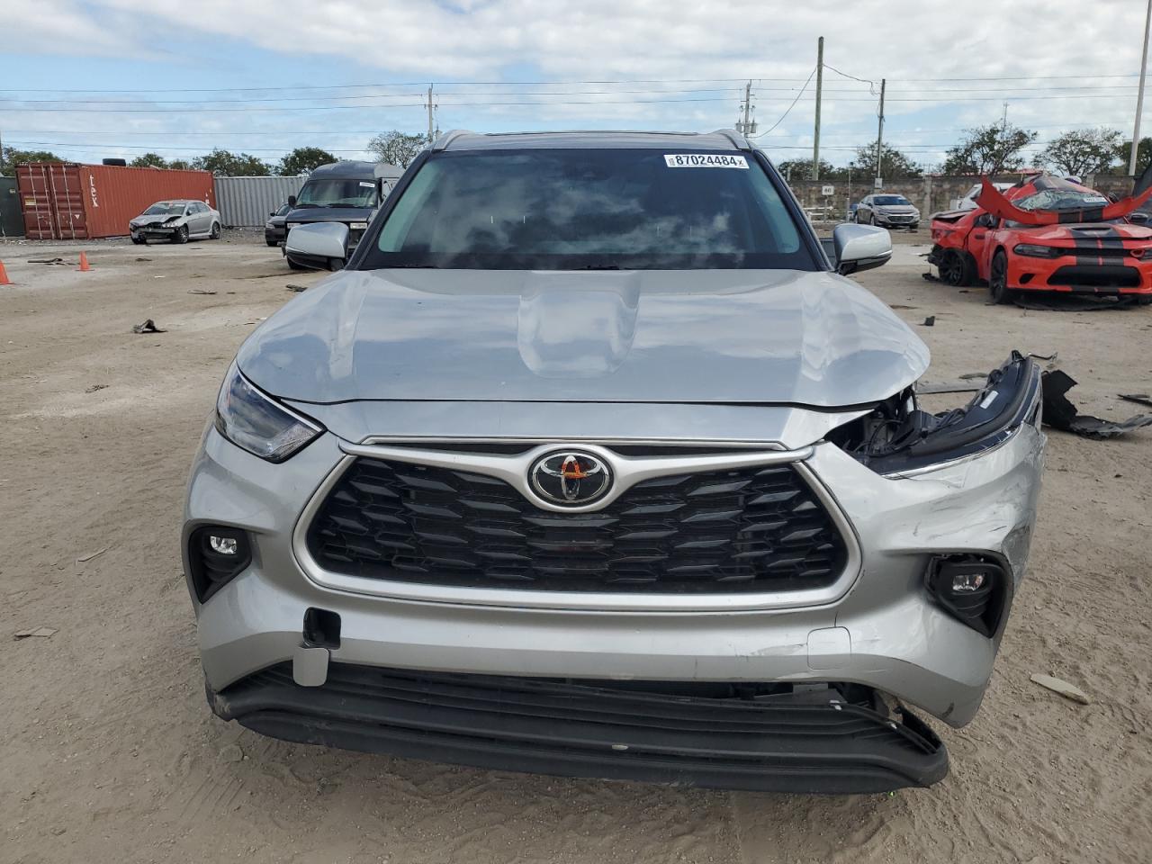 2023 TOYOTA HIGHLANDER L VIN:5TDKDRAH3PS020224