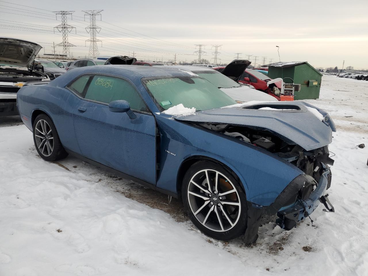 2022 DODGE CHALLENGER R/T VIN:2C3CDZBT5NH222358
