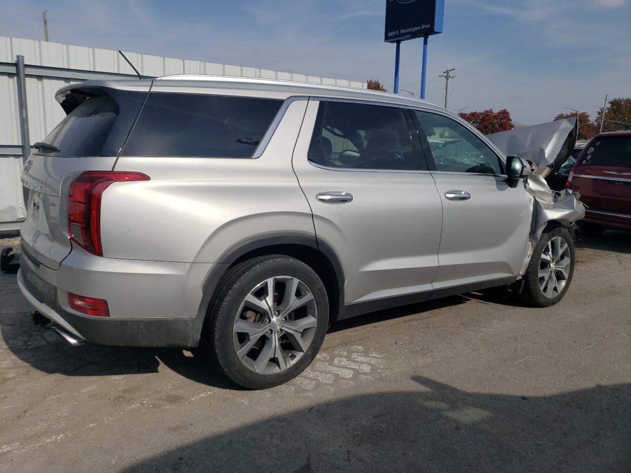 2022 HYUNDAI PALISADE SEL VIN:KM8R3DHE1NU375073