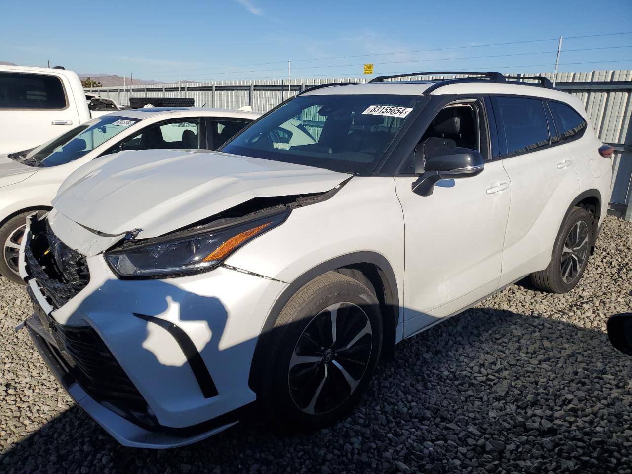 2022 TOYOTA HIGHLANDER XSE VIN:5TDJZRBH5NS194952