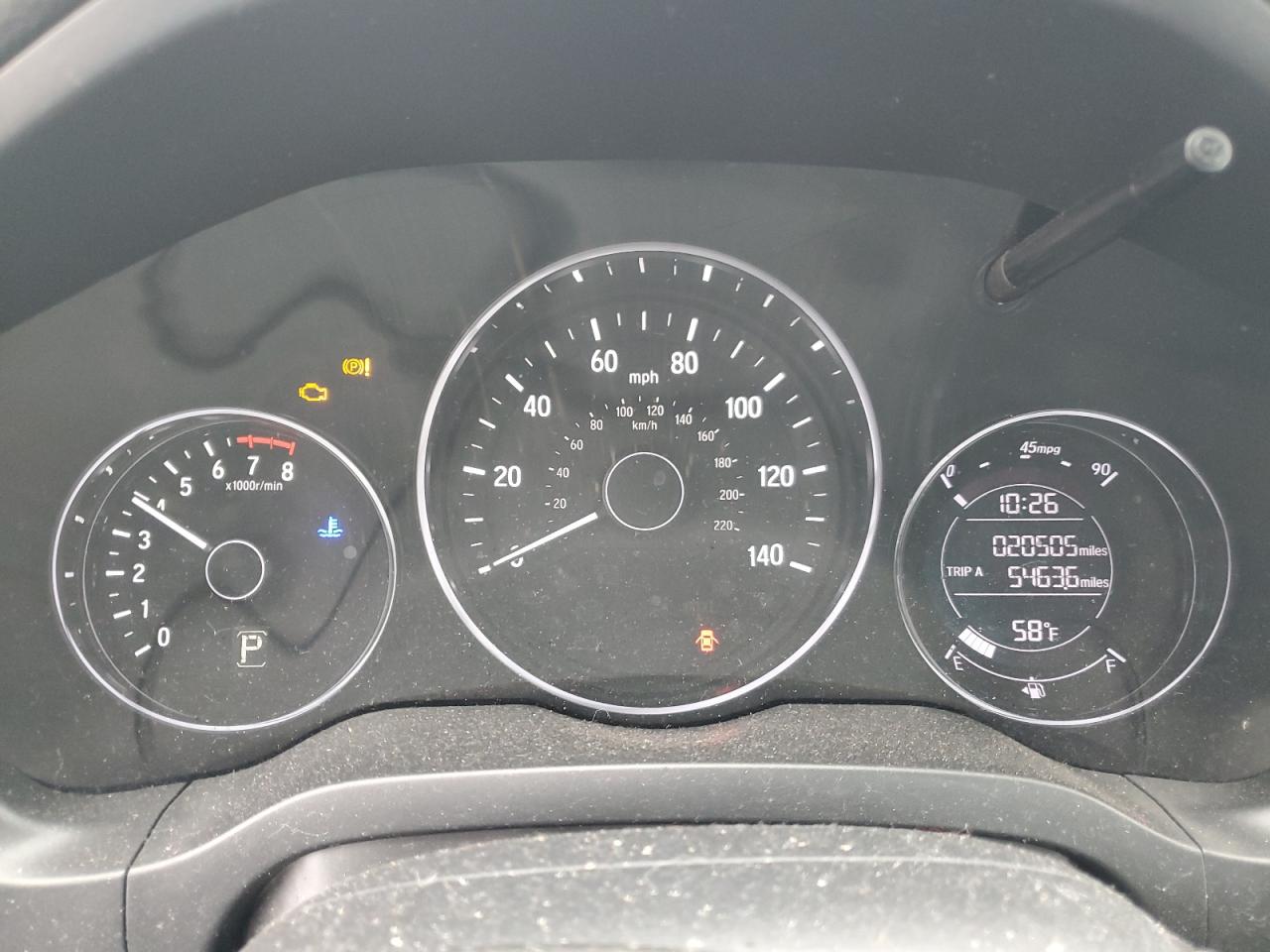 2022 HONDA HR-V LX VIN:3CZRU5H38NM728431