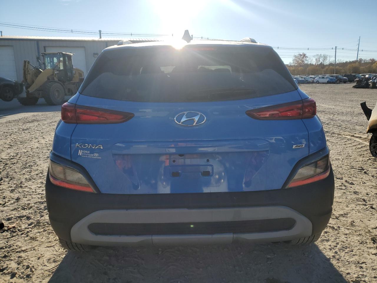 2022 HYUNDAI KONA SEL VIN:KM8K6CAB2NU820987