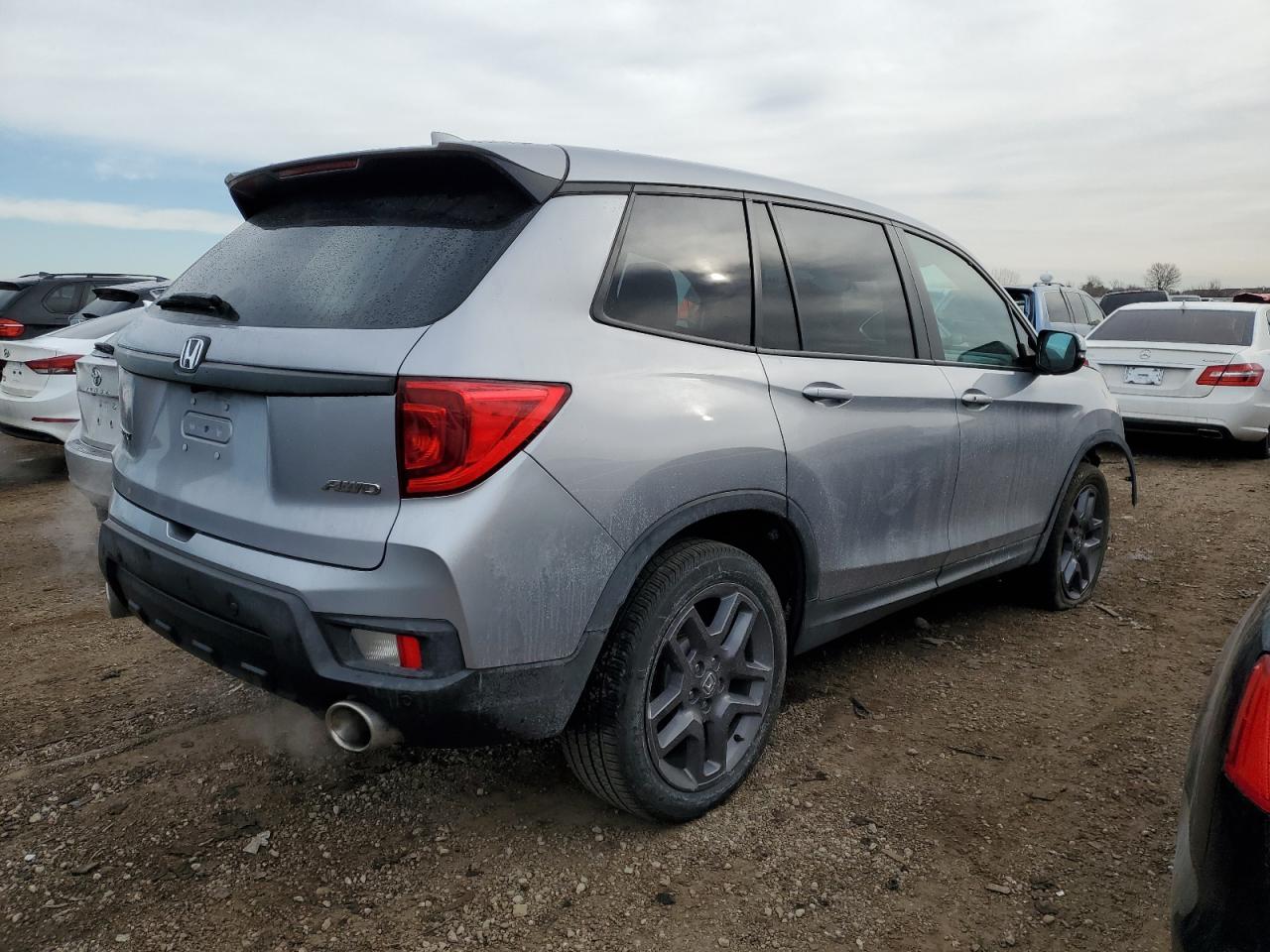 2022 HONDA PASSPORT EXL VIN:5FNYF8H52NB021277