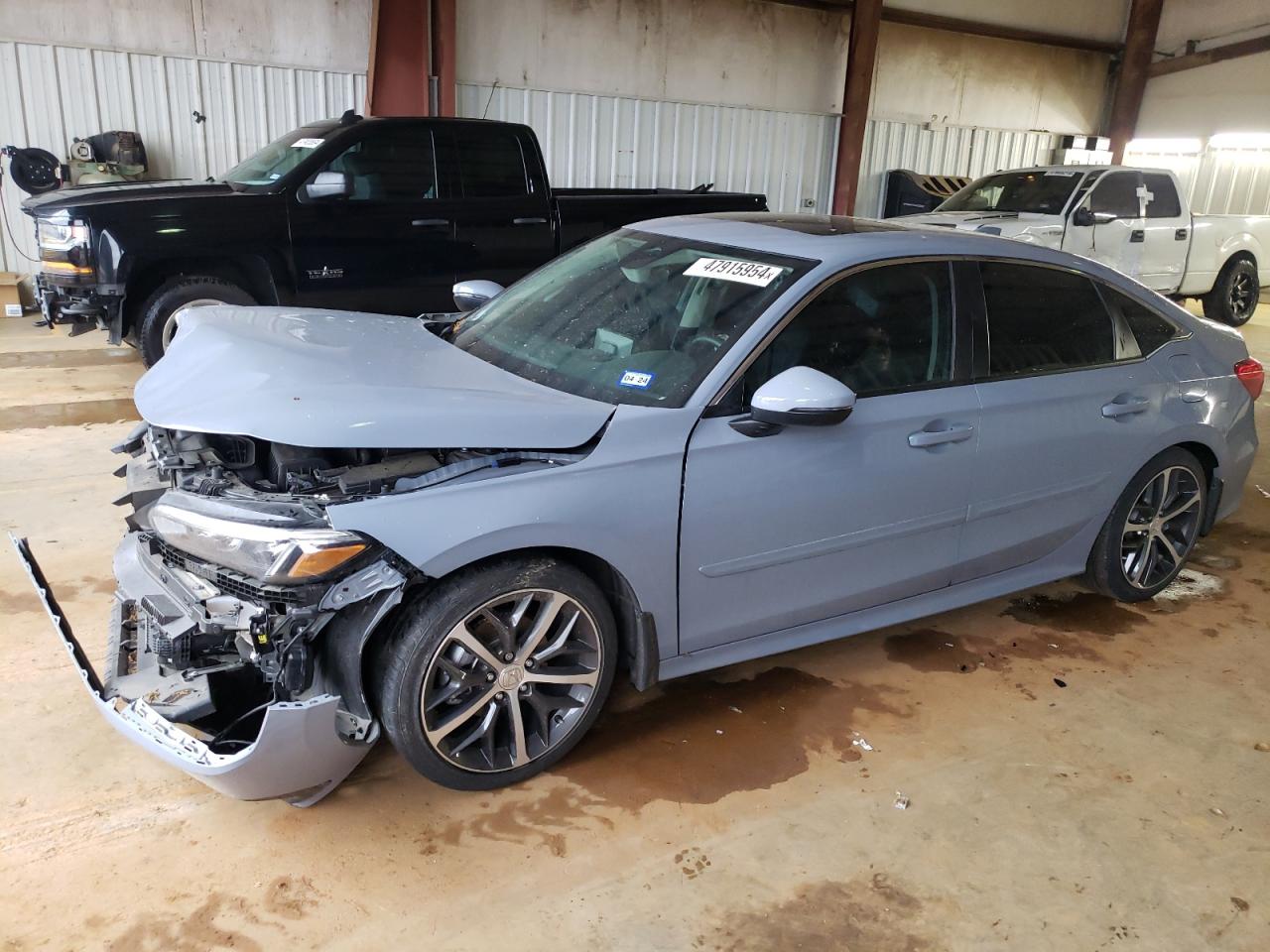 2022 HONDA CIVIC TOURING VIN:2HGFE1F93NH317556