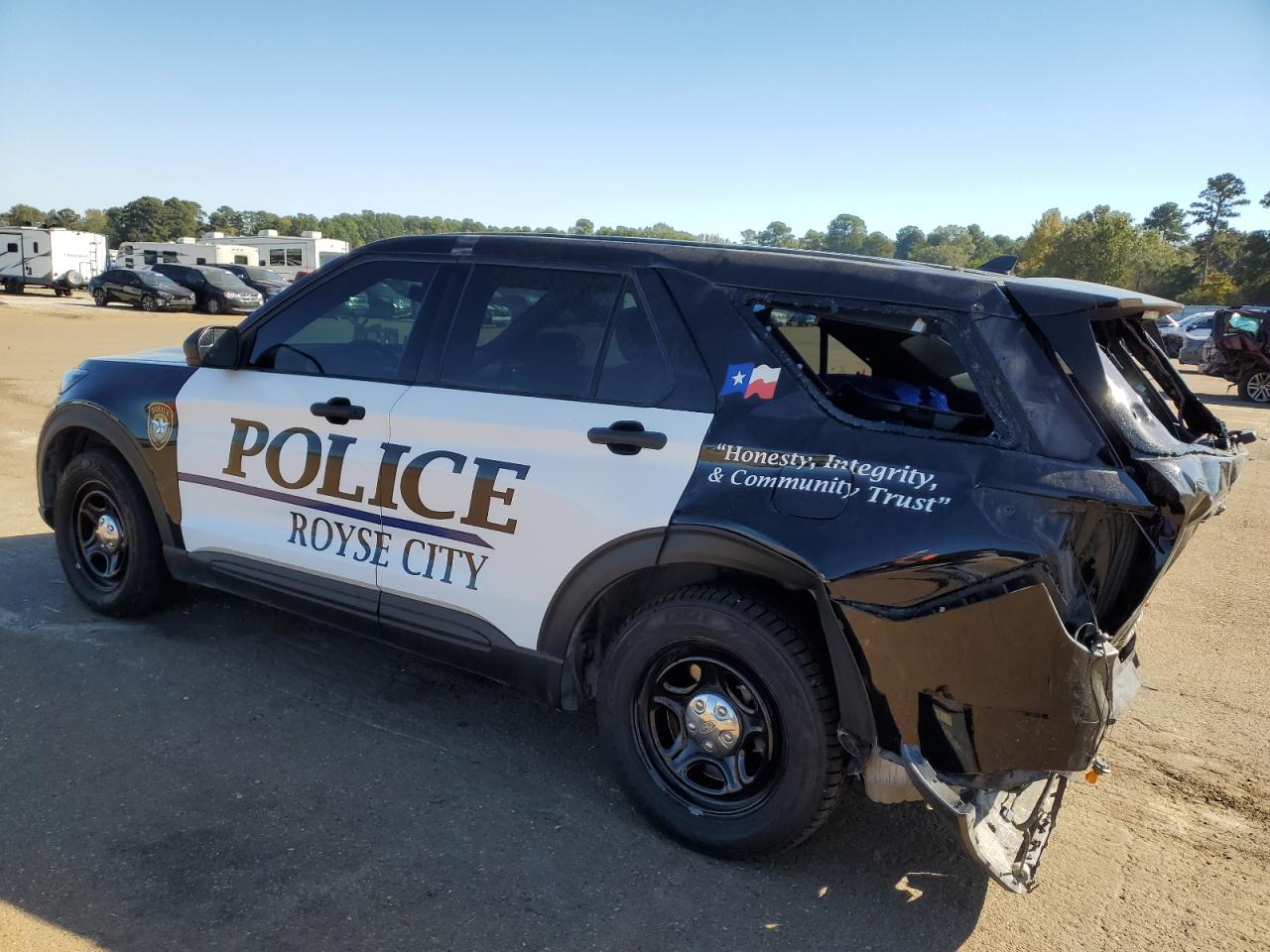 2022 FORD EXPLORER POLICE INTERCEPTOR VIN:1FM5K8AB4NGC06737