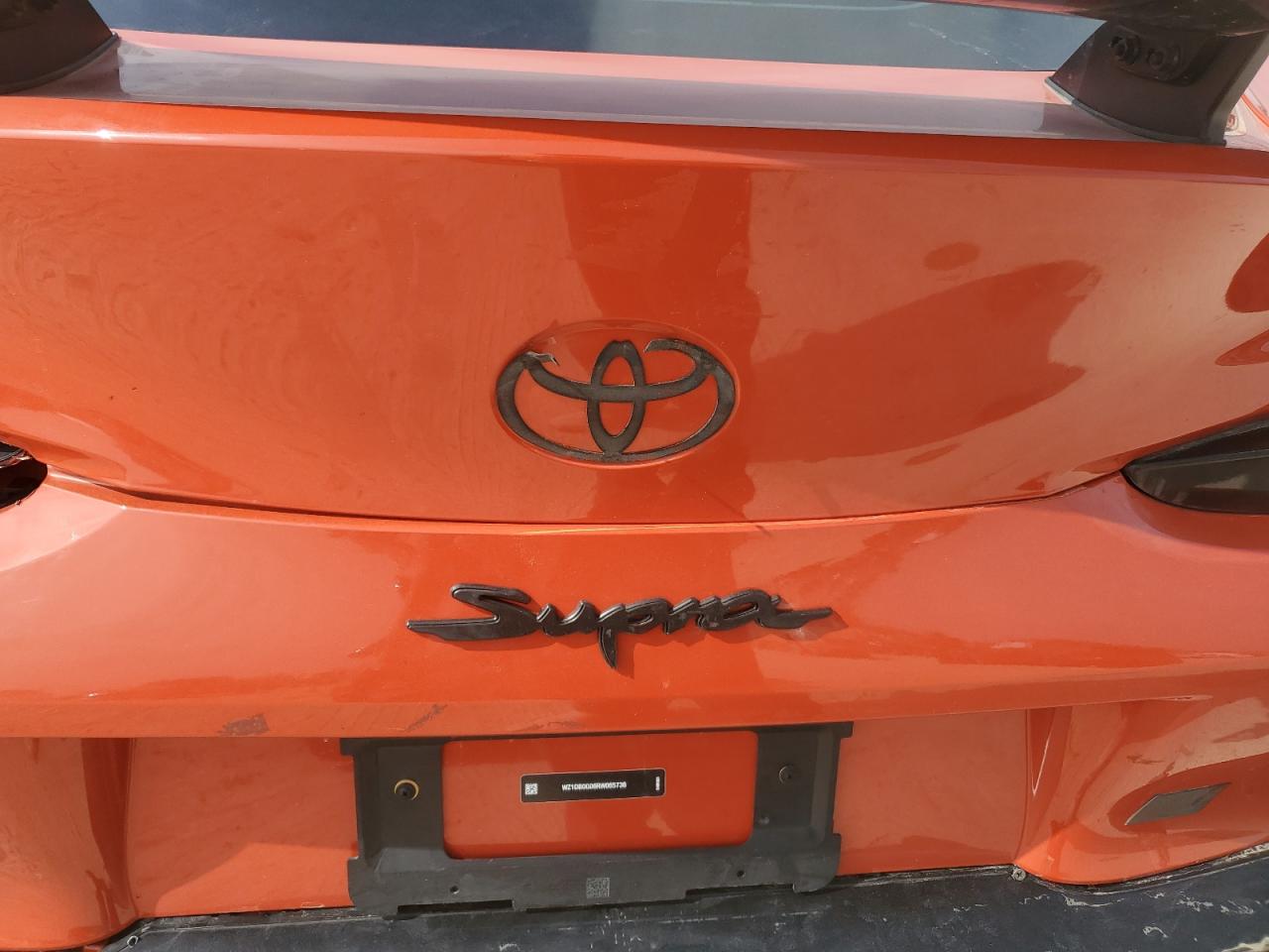 2024 TOYOTA SUPRA BASE VIN:WZ1DB0G06RW065738