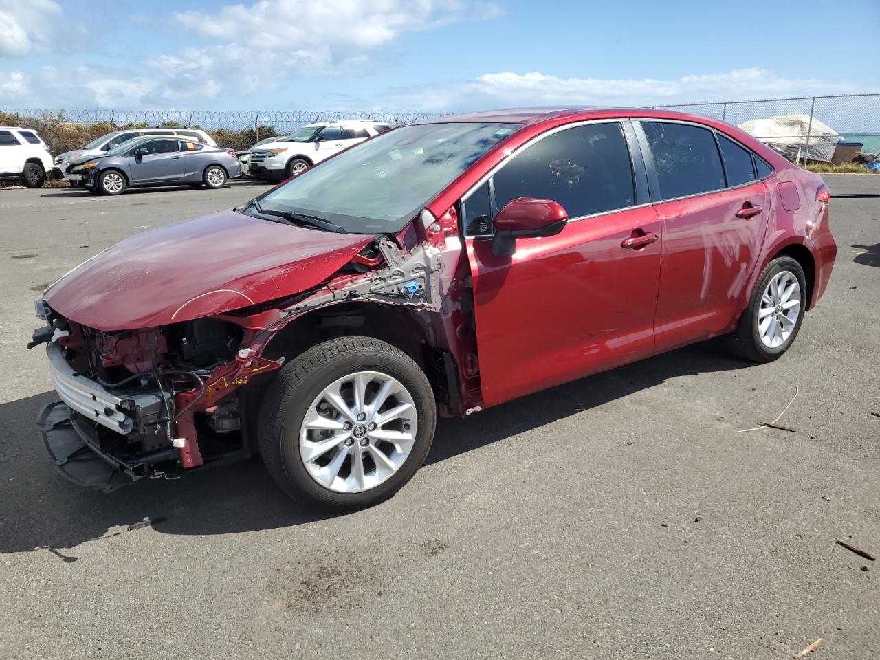 2022 TOYOTA COROLLA LE VIN:JTDVPMAE0NJ208092