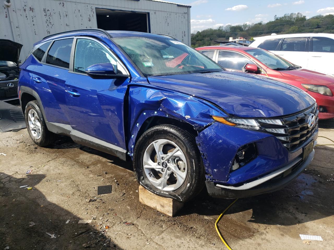 2022 HYUNDAI TUCSON SEL VIN:5NMJBCAE6NH133539
