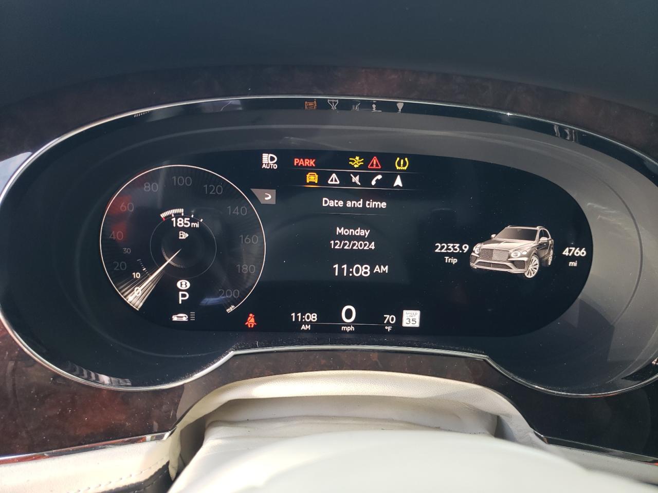 2023 BENTLEY BENTAYGA  VIN:SJAHT2ZV6PC019747