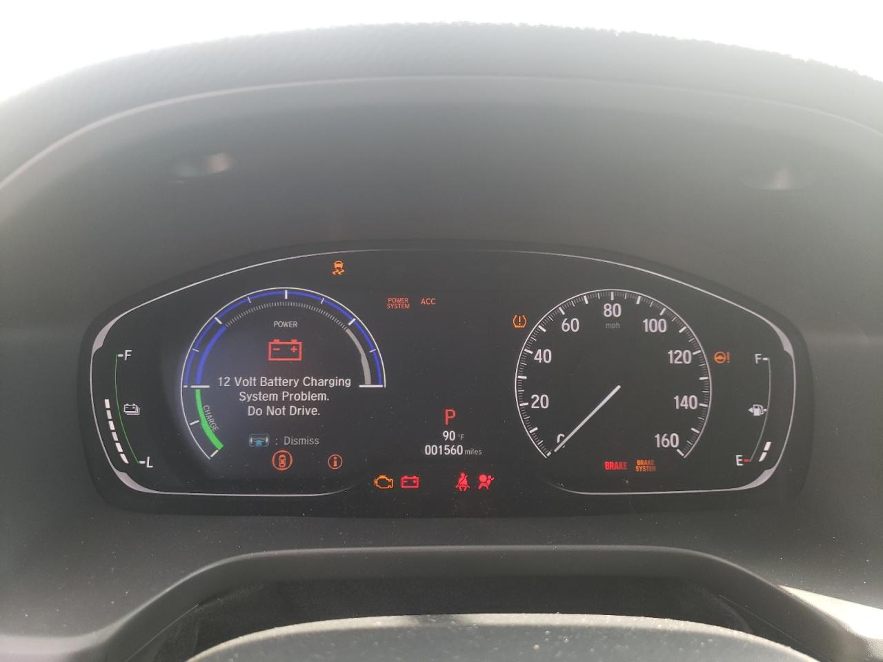 2022 HONDA INSIGHT TOURING VIN:19XZE4F98NE017455