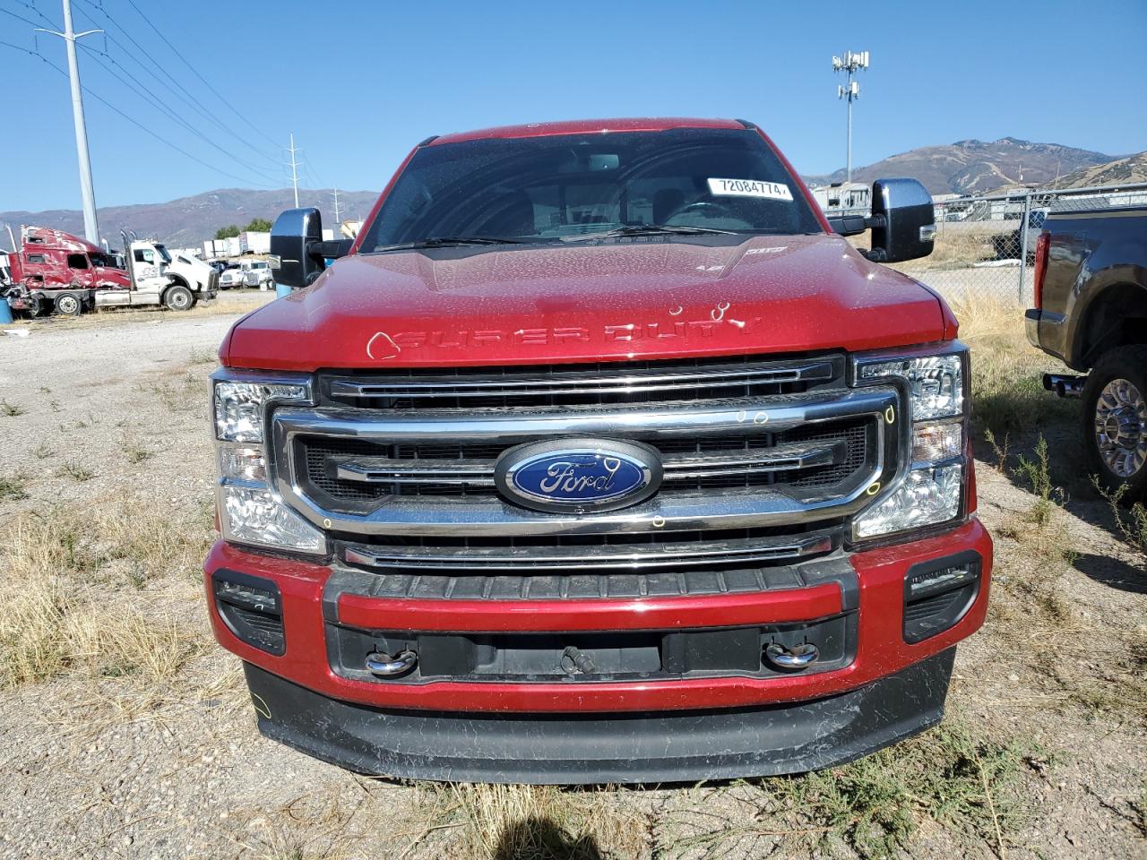 2022 FORD F350 SUPER DUTY VIN:1FT8W3BT7NEC63641