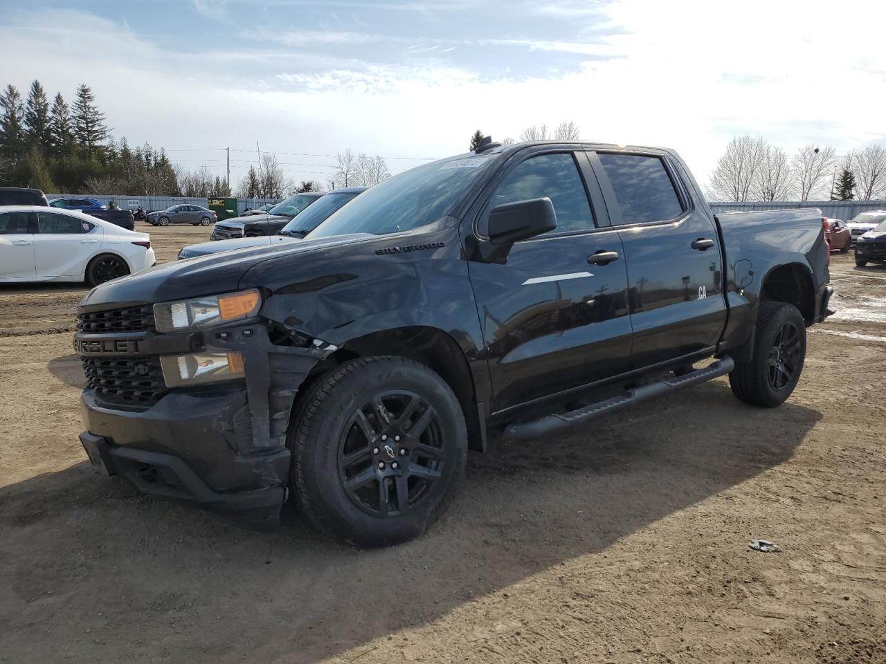 2022 CHEVROLET SILVERADO LTD K1500 CUSTOM VIN:1GCPYBEK4NZ205319