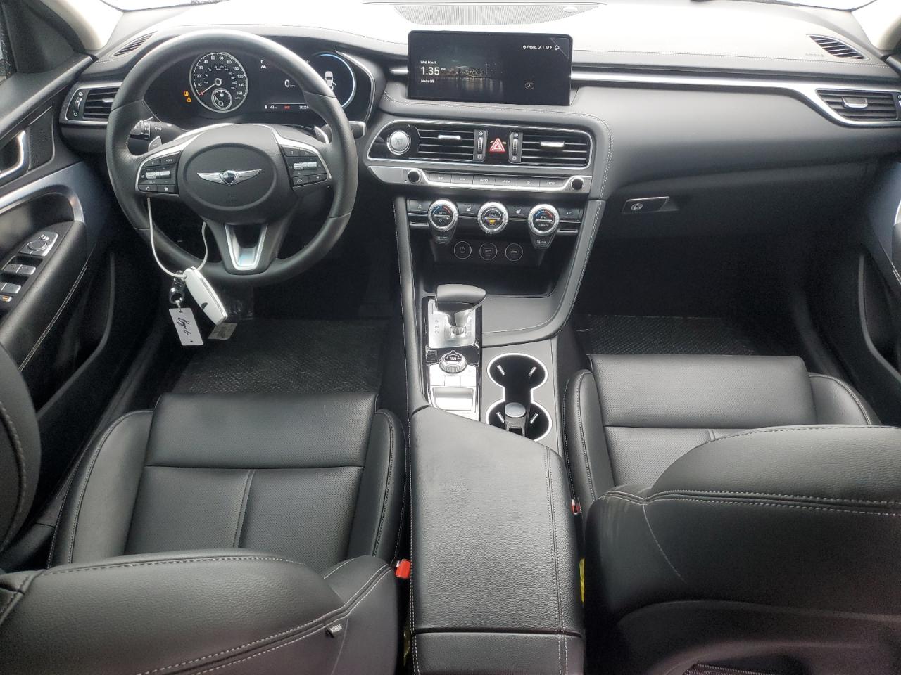 2022 GENESIS G70 BASE VIN:KMTG34TA1NU102975