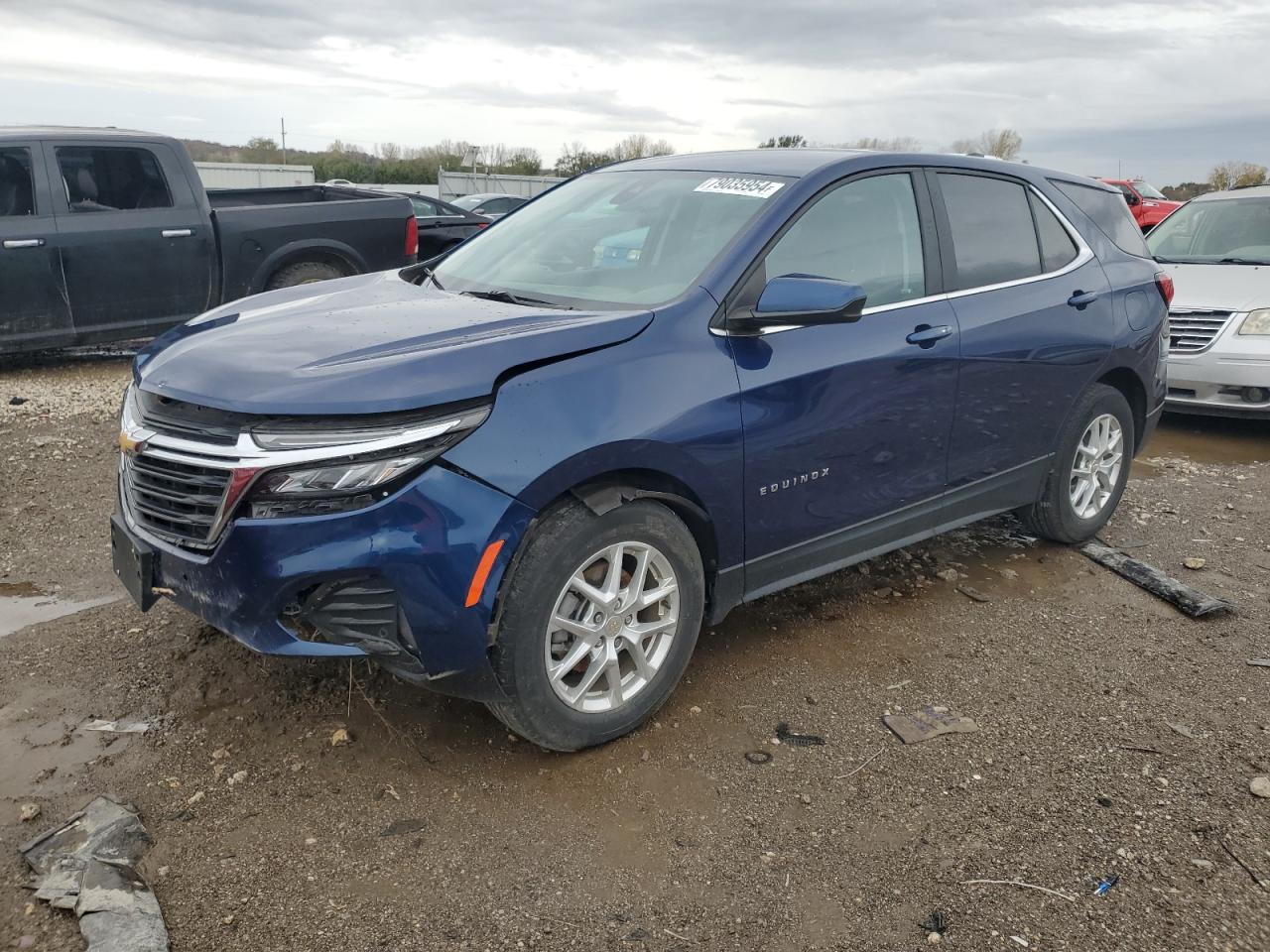 2022 CHEVROLET EQUINOX LT VIN:3GNAXKEV3NL208665