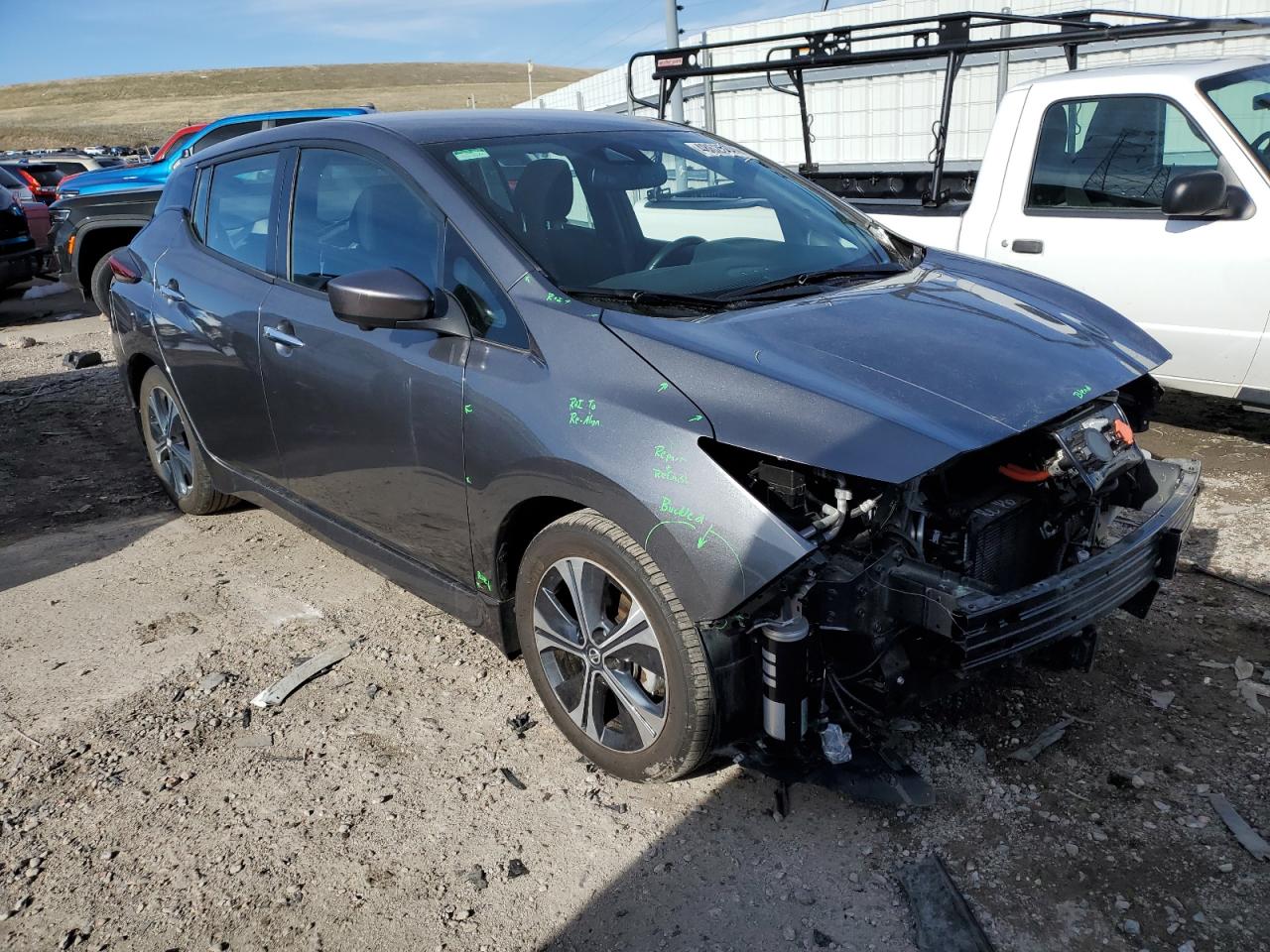 2022 NISSAN LEAF SV VIN:1N4AZ1CV6NC552802