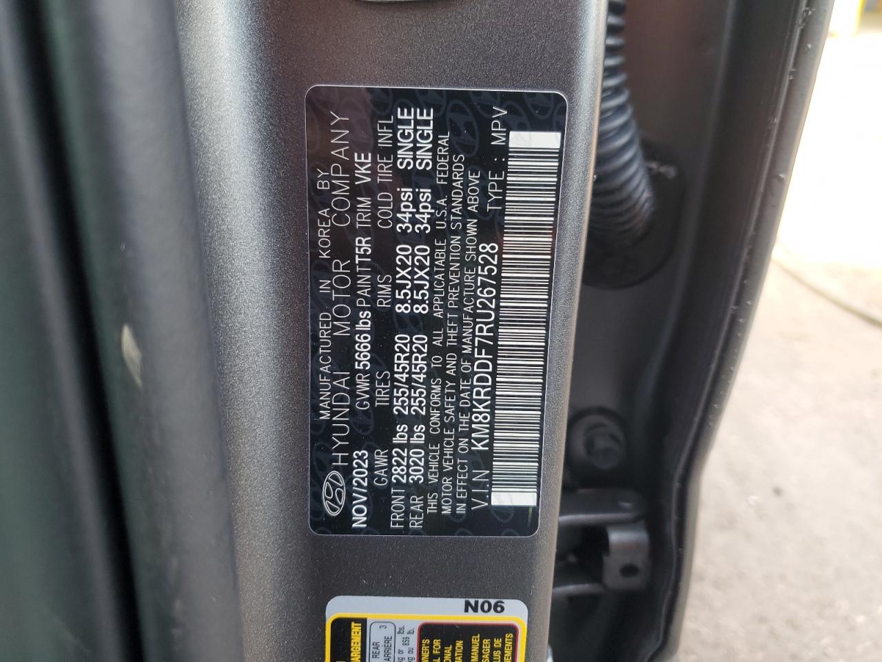 2024 HYUNDAI IONIQ 5 LIMITED VIN:KM8KRDDF7RU267528